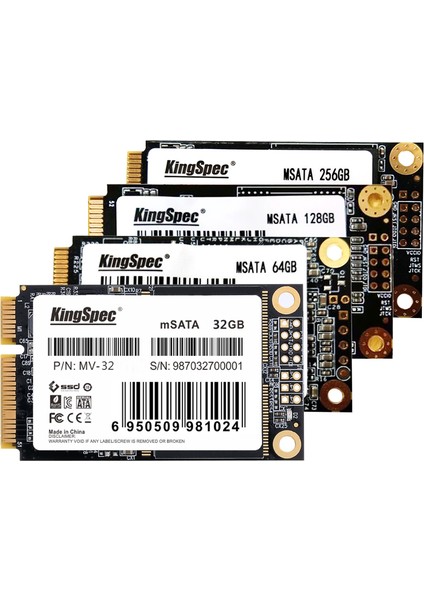 Msata Mını Pcı-E 128G Mlc Dijital Flash SSD (Yurt Dışından)