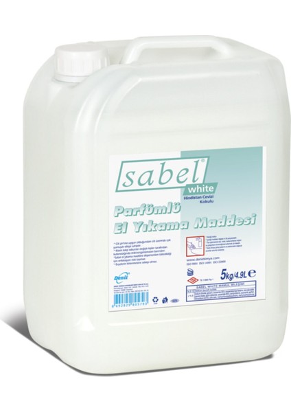 White Sedefli Sıvı Sabun 5 kg