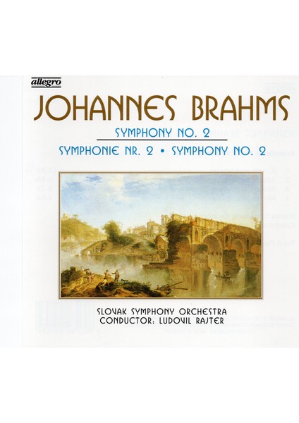 CD - Johannes Brahms Sympony No. 2