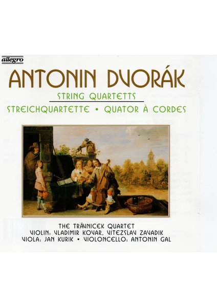 Tuna Müzik CD - Antony Dvorak String Quartetts