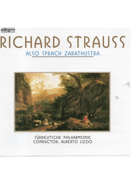 Tuna Müzik CD - Richard Strauss Also Sprach Zarathustra