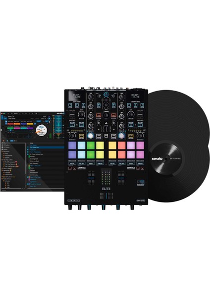 Elite | 2 Kanal Serato Dj Pro için Yüksek Performanslı Mikser