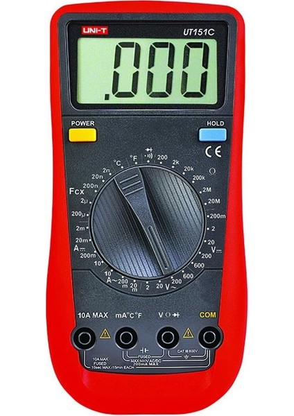 Unit Ut 151C Dijital Multimetre Ölçü Aleti