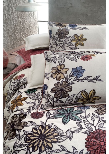 Sarnia Flanel Nevresim Takımı Çift Kişilik V1 modelleri