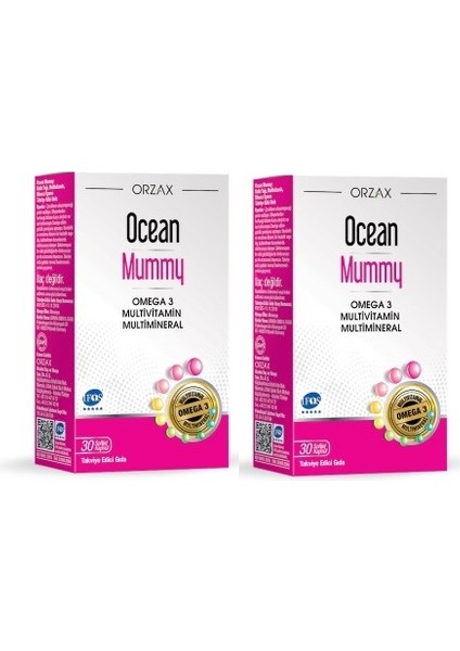 Ocean Mummy 30 Softjel Kapsül*2 Adet