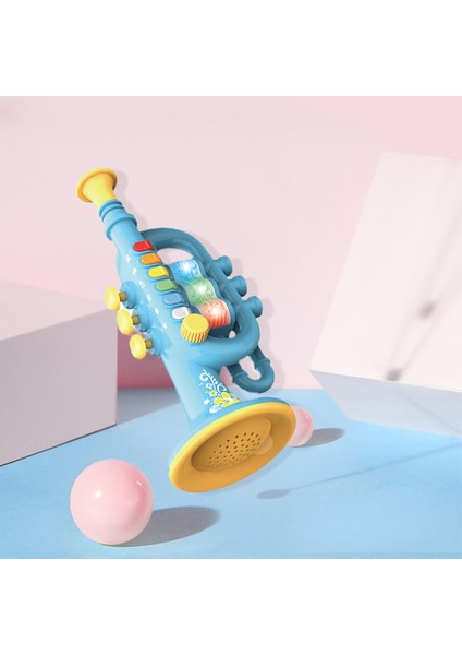 Çocuklar Mini Enstrüman Bebek Erken Öğrenme Trompet (Yurt Dışından) fırsatları