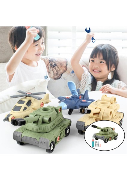 Mini Tankı Düzlem Araba Modeli Uçak Araç Zırh Oyuncak Arazi Zırhı (Yurt Dışından) indirimleri