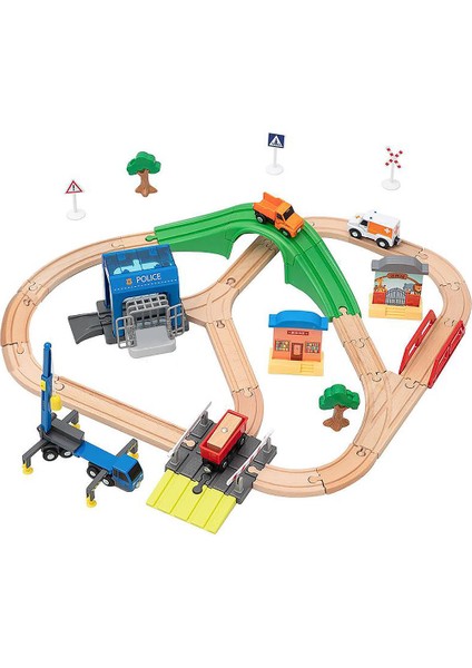 Çocuklar Ahşap Tren Parça Tren Araba Oyuncak (Yurt Dışından) fiyatları