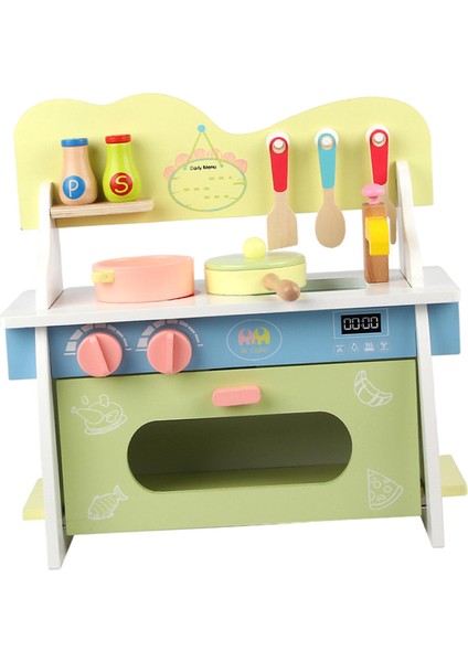 Stopetop Oyna Mutfak Eşyaları Oyuncak Torna Topuzları ile Oyuncak Yeşil (Yurt Dışından)