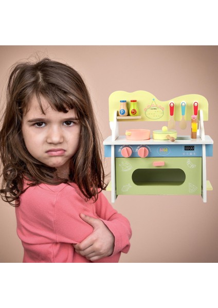 Stopetop Oyna Mutfak Eşyaları Oyuncak Torna Topuzları ile Oyuncak Yeşil (Yurt Dışından)