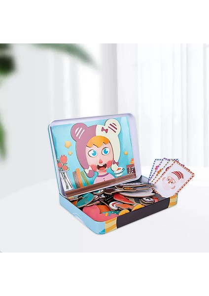 Hayal Gücü 3D Manyetik Bulmacalar Kurulu Montessori Oyuncaklar (Yurt Dışından) fırsatları