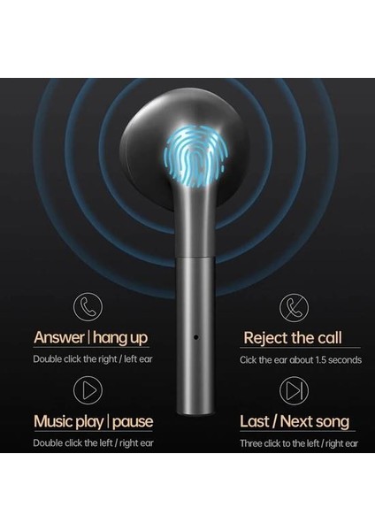 Fineblue F22 Pro Oyun Kulaklıkları 65MS Bluetooth 5.1 - Silver