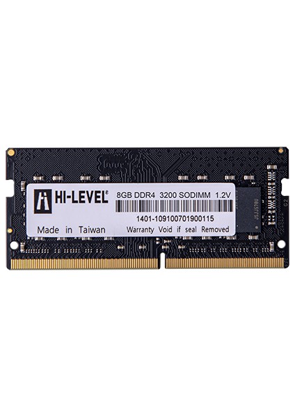 8gb 3200MHZ Ddr4 Notebook Ram (HLV-SOPC25600D4/8G)