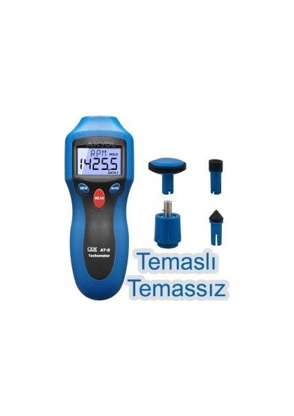 At8 Temaslı Temassız Devir Ölçer Takometre