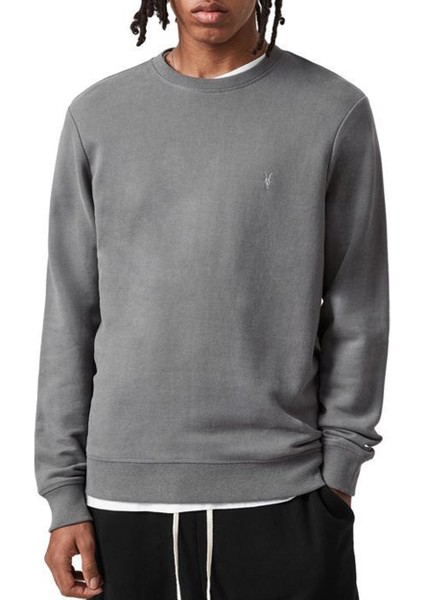 Erkek Bisiklet Yaka Sweatshirt Raven Crew U005749