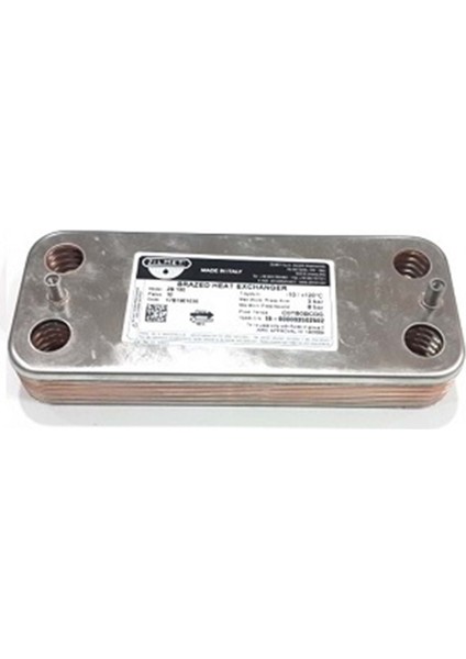 Plakalı Eşanjör Zilmet 17B1901230 Airfell Eco5 Zil 12PLK