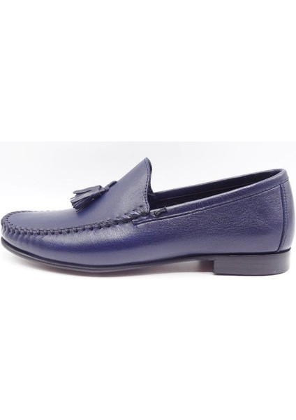 King Shoes Yazlık Erkek Ayakkabı AU542 Lacivert fiyatları
