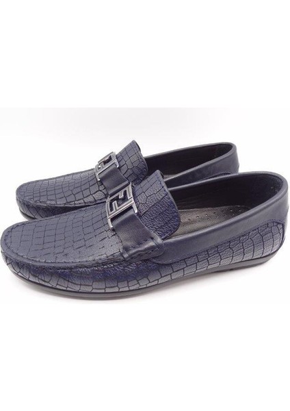 King Shoes 4013 Lacivert Yazlık Erkek Ayakkabı modelleri