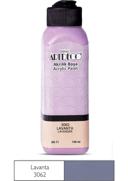 Akrilik Boya 140 ml Lavanta 3062