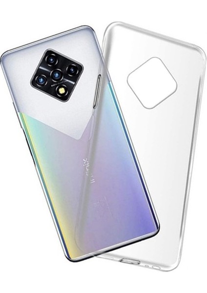 Infinix Zero 8 0.2 mm Ultra Ince Soft Silikon Kılıf - Şeffaf