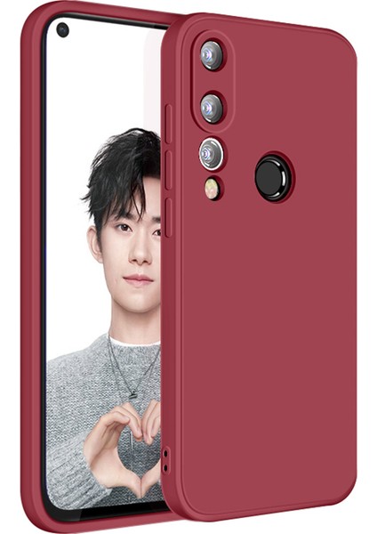 Huawei Nova 4 Için Ince Likit Silikon Shockproof Korumalı Kılıf (Yurt Dışından)