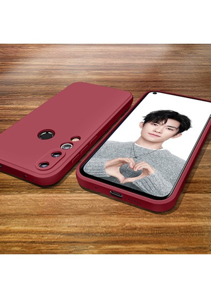 Huawei Nova 4 Için Ince Likit Silikon Shockproof Korumalı Kılıf (Yurt Dışından) fiyatları