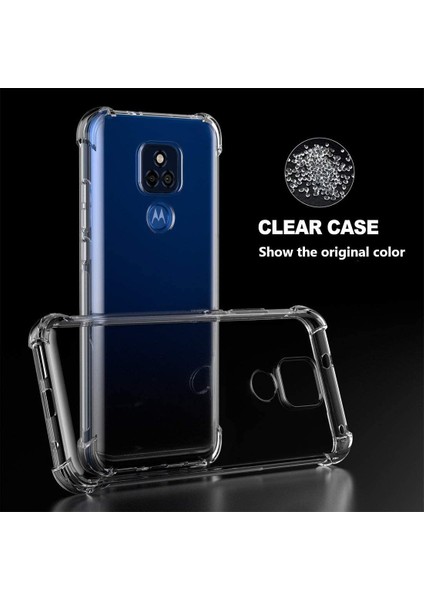 Motorola Moto G Play 2021 Için Şeffaf Yumuşak Silikon Tpu Köşe Korumalı Kılıf (Yurt Dışından) fırsatları