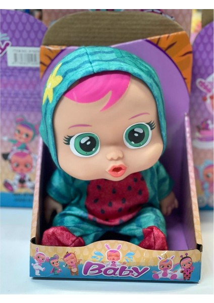 Cry Babies Ağlayan Bebekler Sesli Emzikli Oyuncak Et Bebek