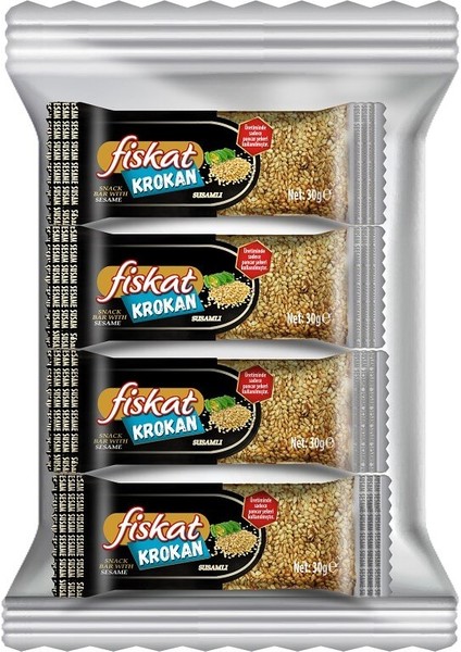 Susam Krokan 4'lü 120 gr