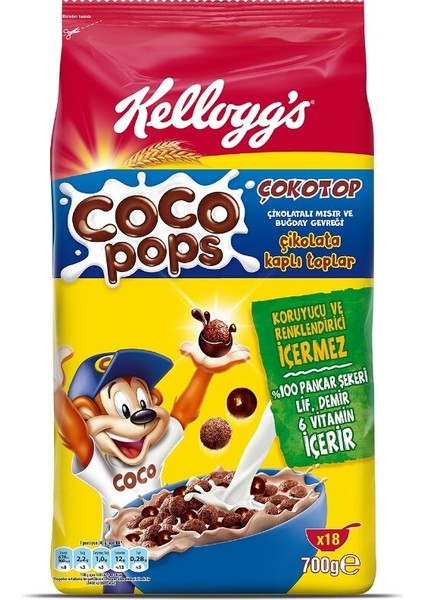 Kellog's Cocopops Çokotop 700 gr