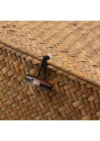 Handwoven Seagrass Depolama Sepet Organizatör Kutusu M (Yurt Dışından)