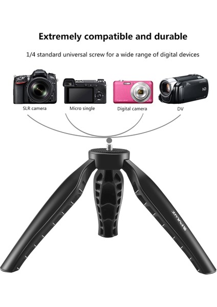 puluz Mini Cep Abs Masaüstü Tripod Montajı Siyah (Yurt Dışından)