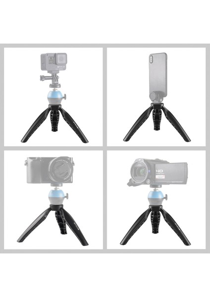 puluz Mini Cep Abs Masaüstü Tripod Montajı Siyah (Yurt Dışından)