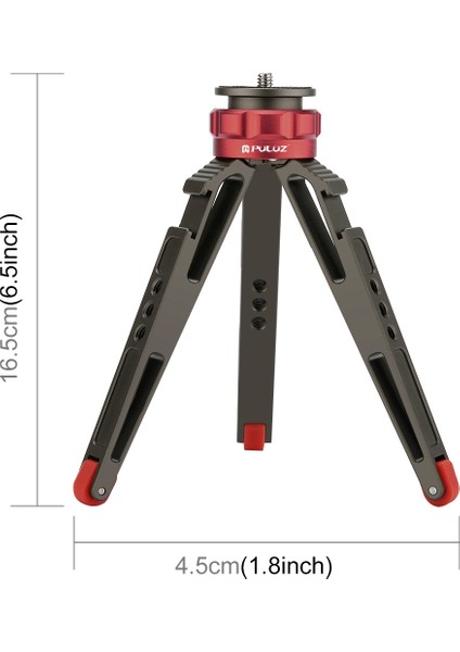 puluz Masaüstü Tripod Siyah (Yurt Dışından)