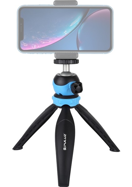 puluz 20 Cm Cep Plastik Tripod Montajı Mavi (Yurt Dışından)