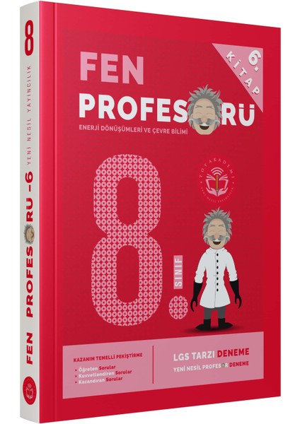 8. Sınıf Fen Profesörü 6.kitap Enerji Dönüşümleri ve Çevre Bilimi