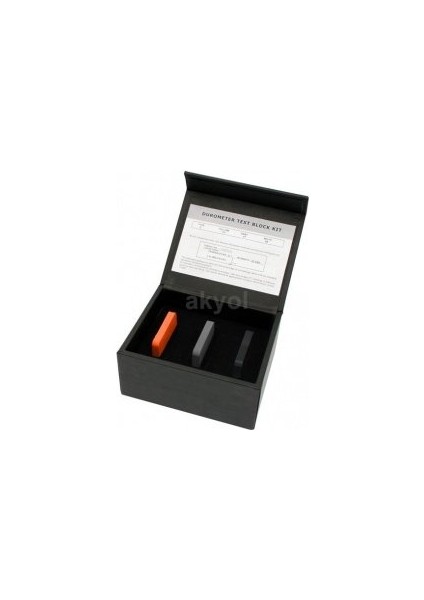 Shore D Sertlik Ölçer Test Kiti