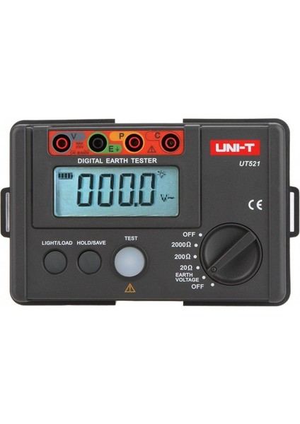 Unit Ut 521 Topraklama Dirençi Ölçer - Meğer Ölçer