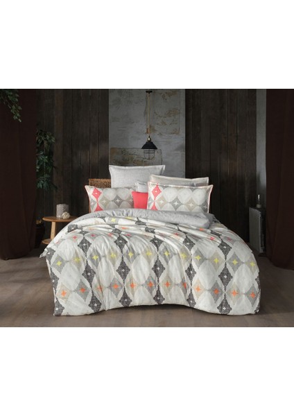 Elısta Flanel Nevresim Takımı King Size V1