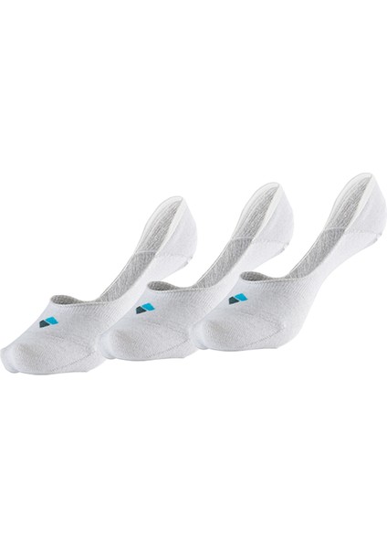 Bonny Silver Koku Yapmayan Babet Kadın Beyaz Gümüş Çorap 3'lü Paket