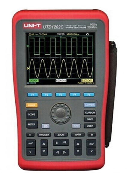 Unit UTD1202C El Tipi Osiloskop