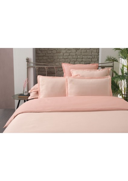 Solid Olive Armürlü Nevresim Takımı King Size V3