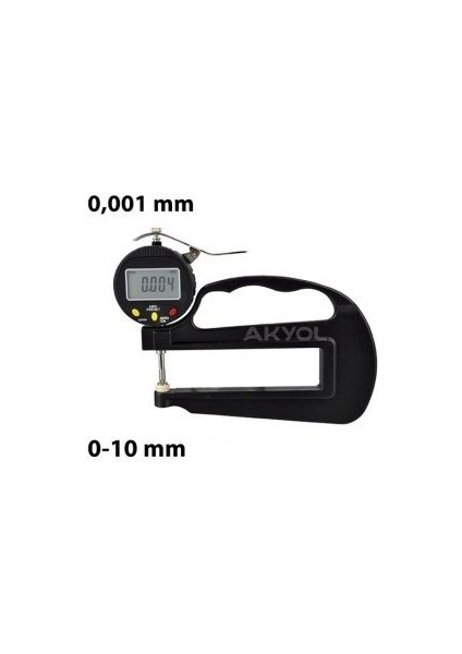 5331-10 Geniş Ağızlı Kalınlık Komparatörü (0.001 MM-120 Mm)