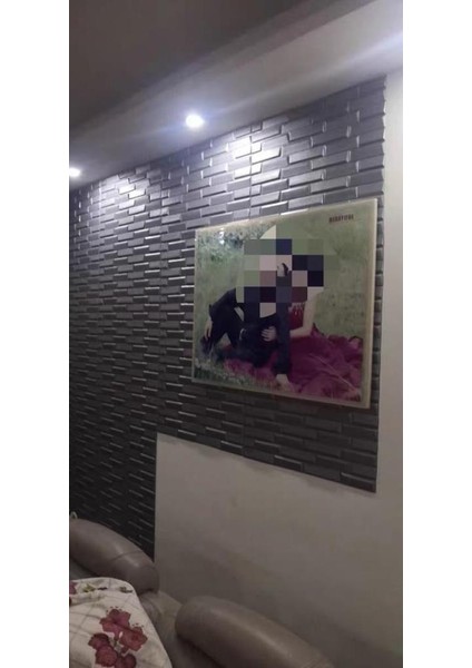 Siyah Opak Arkası Yapışkanlı Esnek Silinebilir Duvar Paneli