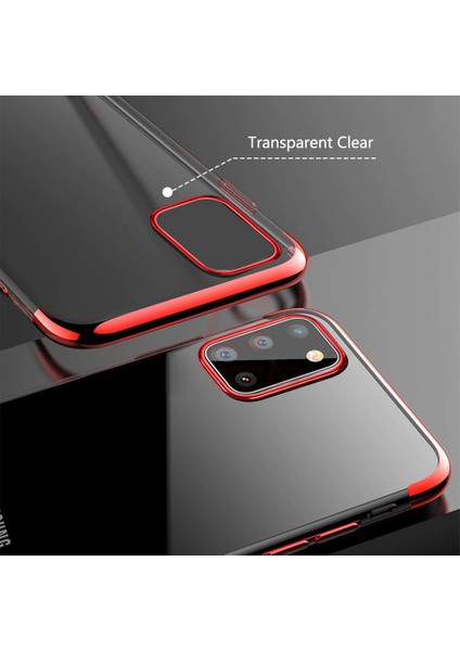 Samsung Galaxy A31 Kılıf, Caseup Laser Glow Siyah