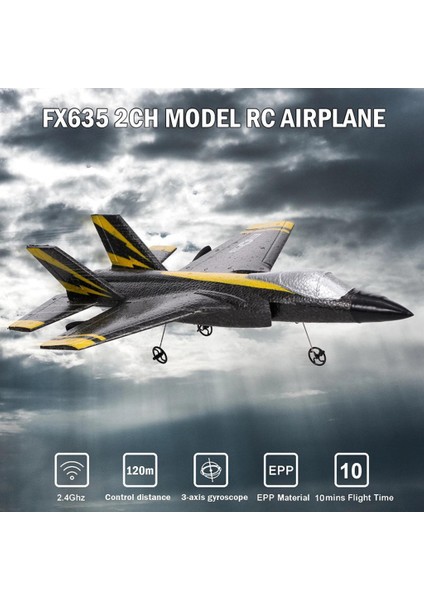 2.4g Rc Fighter Uzaktan Kumanda Uçak Uçak Uçak Modeli Oyuncak Acemi (Yurt Dışından)