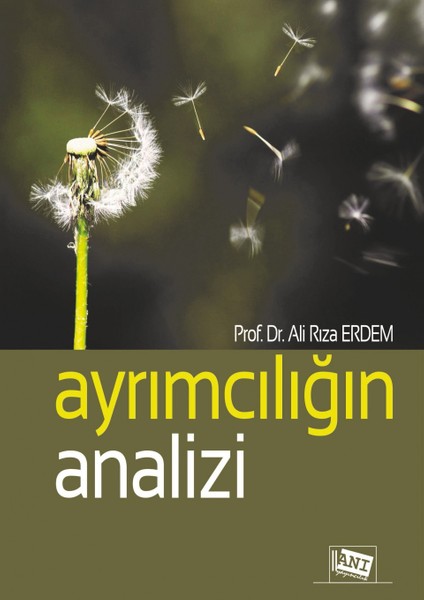 Ayrımcılığın Analizi - Ali Rıza Erdem