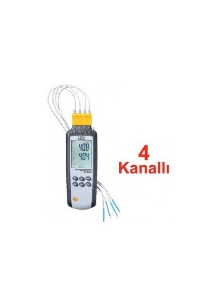 DT-3891G Sıcaklık Kayıt Cihazı 4 Kanallı Datalogger