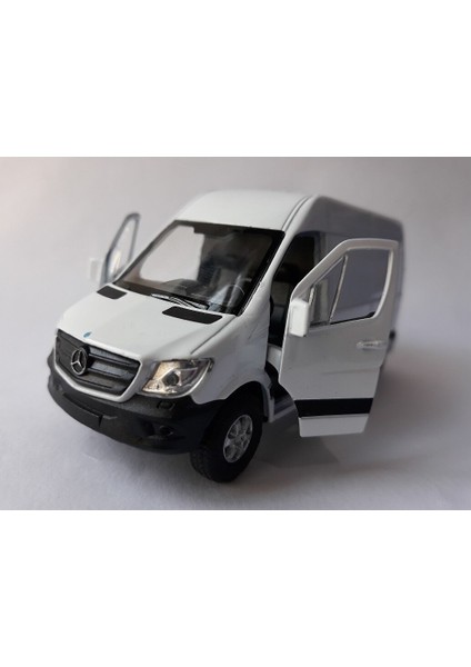 Oyuncak Metal Araba Benz Sprinter Panelvan Metal Kapı Açılır