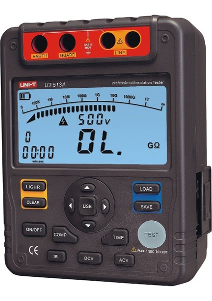 Unit Ut 513A Izolasyon Megeri Direnci Test Cihazı